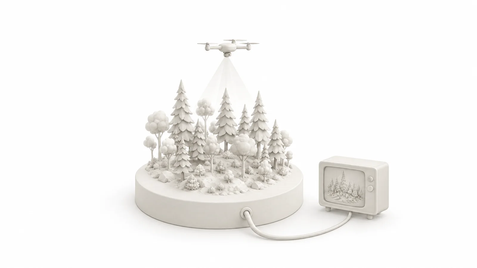 Our client Arbero's field is on prime-time TV: Quarks on the forest of the future.